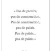 affiche-poster-citation-mission-cleopatre-pas-de-palais-A4