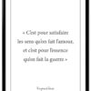 affiche-poster-citation-Devos-amour-A4-cadre