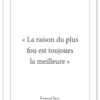 affiche-poster-citation-Devos-fou-A4