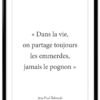 affiche-poster-citation-belmondo-pognon-A4-cadre