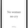 affiche-poster-citation-bob-marley-no-cry-A4-cadre