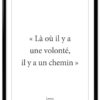 affiche-poster-citation-lenine-chemin-A4-cadre